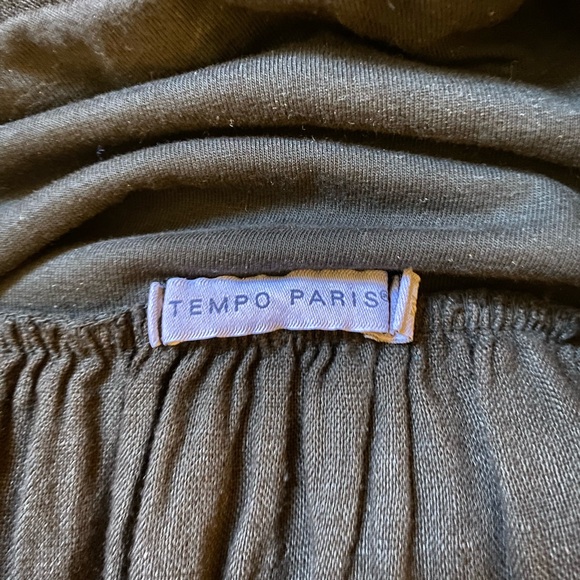 Tempo Paris Black Tiered Maxi Skirt - Picture 3 of 3